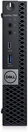 Dell Optiplex 7060 Tiny Intel Core i5 8500 Windows 11 Pro Desktop Computer Mini PC (Generalüberholt) (8 GB – 1 TB SSD)